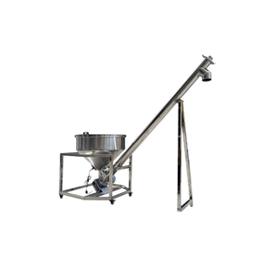Transportador Espiral de Acero Inoxidable, Transportador Automático de Alimentación y Elevación de Tornillo para Material de Polvo de Calcio, Harina de Alimentos - Product Image 2