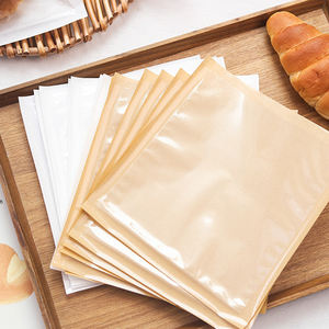 <span class=keywords><strong>Sac</strong></span> d'emballage de pain, <span class=keywords><strong>sac</strong></span> en papier de sandwich de toast, <span class=keywords><strong>sac</strong></span> de cuisson résistant à l'huile, cornes de beignets, <span class=keywords><strong>sac</strong></span> de scellage de machine alimentaire jetable - Product Image 4