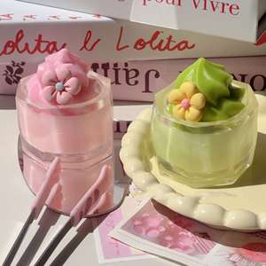 Soft Realistic Strawberry Milkshake Cup <b>Squishy</b> Toy Sticky Stress Relief Gift for Kids Adults Relax Time Decompression Toys - Product Image 1