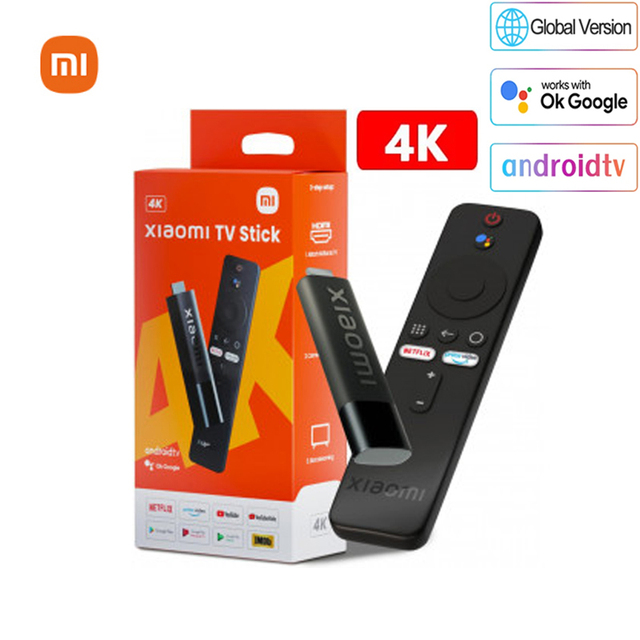 Global Version 4K TV Stick Android 11 Portable TV Dongle 2GB RAM 8GB ROM Quad-core for 5.0 DTS Surround Sound YouTube Mi