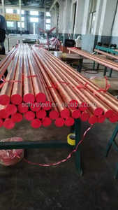 Pipa tembaga murni 6x1mmx 6m 1/2 tabung lurus keras ASTM B280 - Product Image 5