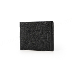 Novedad en billetera minimalista delgada para tarjetas de visita para hombre, Material de PU, cierre de cremallera, 3 en tamaño para uso en oficina - Product Image 1