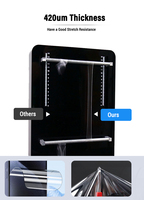 Fabrication certifiée CE 420um TPU Hydrogel pour iPhone 17 3D Flexible résistant aux rayures anti-choc offre limitée dureté douce