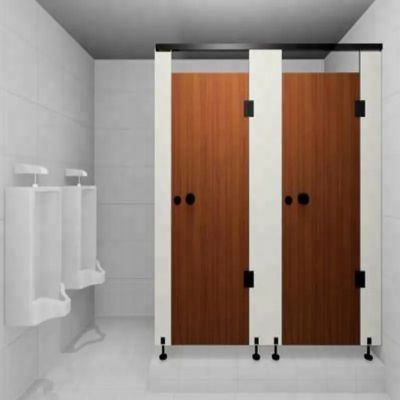 Meubles de toilettes en panneau Compact, posverres de toilettes, bicyclette de salle de bain