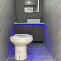 2026 Original Remorque Sanitaire Mobile de Luxe, Portable, pour Usage Public VIP, avec Toilettes et Salle de Bain