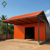 Tôle de Toiture en PVC Supérieur à Prix Abordable, Ignifuge, Résistante aux Chocs et Imperméable pour Villas au Pérou, au Chili et au Panama