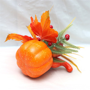 Set de Decoración para Acción de Gracias y Halloween 2026, Hojas de Arce, Calabazas, Flores, Accesorios para Fotos, Elegante Ramo de Calabazas para Fotografía - Product Image 5