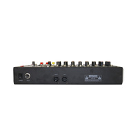 Console de mixage audio USB 8 canaux ELM, interface de contrôle professionnelle pour studio, effets sonores, enregistrement, streaming, DJ