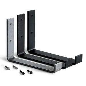 228mm x 120mm sơn tĩnh điện khung tường màu đen nhiệm vụ nặng nề công nghiệp mộc mạc giàn giáo bảng Kệ Khung cặp - Product Image 5