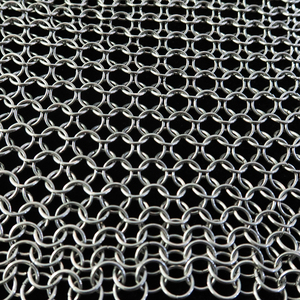 Brosse à mailles en acier inoxydable 304 316 de qualité alimentaire pour nettoyer les poêles, poêles à frire, woks, casseroles et faitouts en fonte - Product Image 5