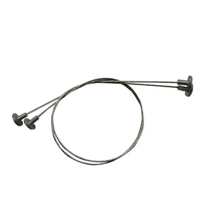 Üretici yüksek kalite asılı tel paslanmaz çelik halat döngü ve kanca ile ağır çerçeve askı kaldırma halat - Product Image 5