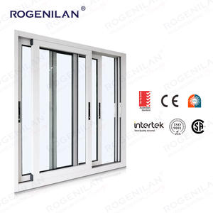 Fenêtre coulissante en aluminium insonorisée Rogenilan Fabrication d'autres fenêtres et portes avec système de glissière pour la maison - Product Image 6