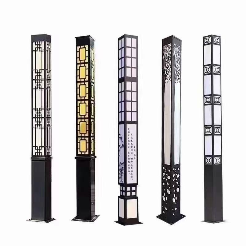 Long Lasting Outdoor LED Post Light Waterproof Garden Landscape Lamp for Villa Community Park