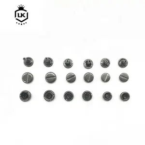 Factory Whole Rivets Conchos With Double Head For Bags Shoes Leather Accessories and Metal Hand Bags