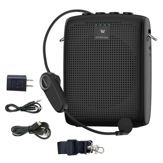 Winbridge 15W Portable Wireless Voice Amplifier for Tour Guide