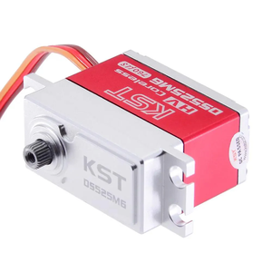 KST High Voltage Digital Metal Gear DS525MG 7.5kg 0.04s for 550-700 RC Helicopters High-pressure Main Steering Gear - Product Image 4