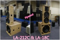 Sistema de megafonía, altavoz de 12 pulgadas con subwoofer, matriz de línea de alimentación, altavoces de matriz de línea activa