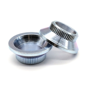 Độ chính xác cao tùy chỉnh CNC bật Knurled zin-mạ kim loại chèn các bộ phận cho kết nối cơ khí - Product Image 2