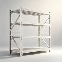 Scaffali Metallici Multilivello Economici all'Ingrosso, Senza Bulloni, Stabili e Impilabili per Esposizione e Stoccaggio in Magazzino