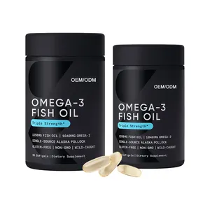 En kaliteli toptan Omega 3 balık yağı softgel 1812 epa dha kapsül