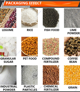 Máquina de embolsado automática multifuncional de 25kg, Material electrónico, fertilizante de hormigón, semilla, grano de maíz, embalaje de gránulos - Product Image 6