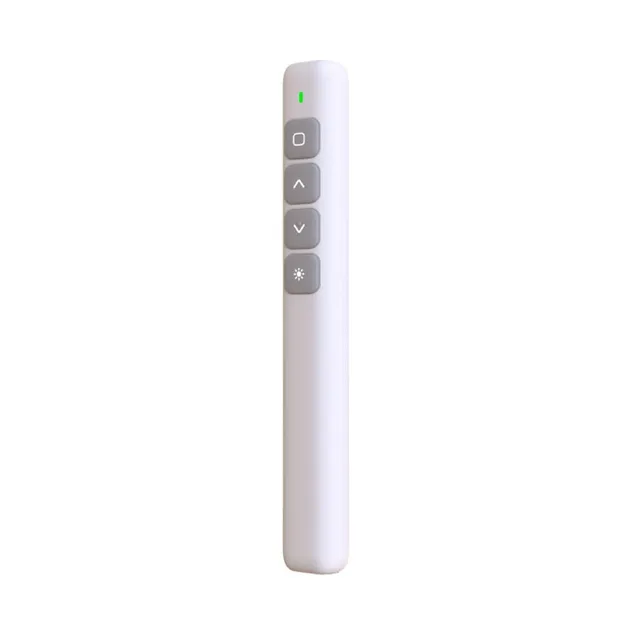 Wireless Presenter Remote Control 2.4GHz USB Projector Page Turning Pen for PPT Powerpoint Presentation Pointer Slide Advancer