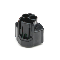 Conector Hembra Automotriz Impermeable de 2 Pines LIZONE DJ70255FA-3-21, Material PBT/Nylon Gris Oscuro, Conector para Auto de Fábrica