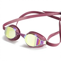 Lunettes de natation de compétition professionnelles pour adultes, haute qualité, protection UV, anti-buée, étanches, verres miroir