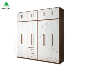 Su misura di Grande Formato <span class=keywords><strong>Armadio</strong></span> In Legno Mobili <span class=keywords><strong>6</strong></span>-Porta <span class=keywords><strong>Armadio</strong></span> per Camera Da Letto - Product Image 1