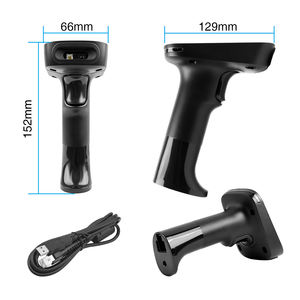 كارفا فعالة من حيث التكلفة رمز 2D USB Pose الماسح الضوئي بندقية المخزون السلكية التعامل مع سعر المسح الضوئي قارئ الرمز الشريطي Usb بندقية المسح السلكية - Product Image 3