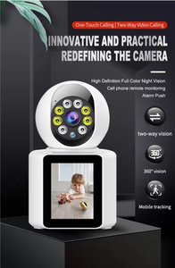 4MP HD LCD P2P VIdeo Call LCD <b>CAMERA</b> Baby Monitor <b>Camera</b> Home Smart <b>Security</b> Wifi <b>Camera</b> - Product Image 6