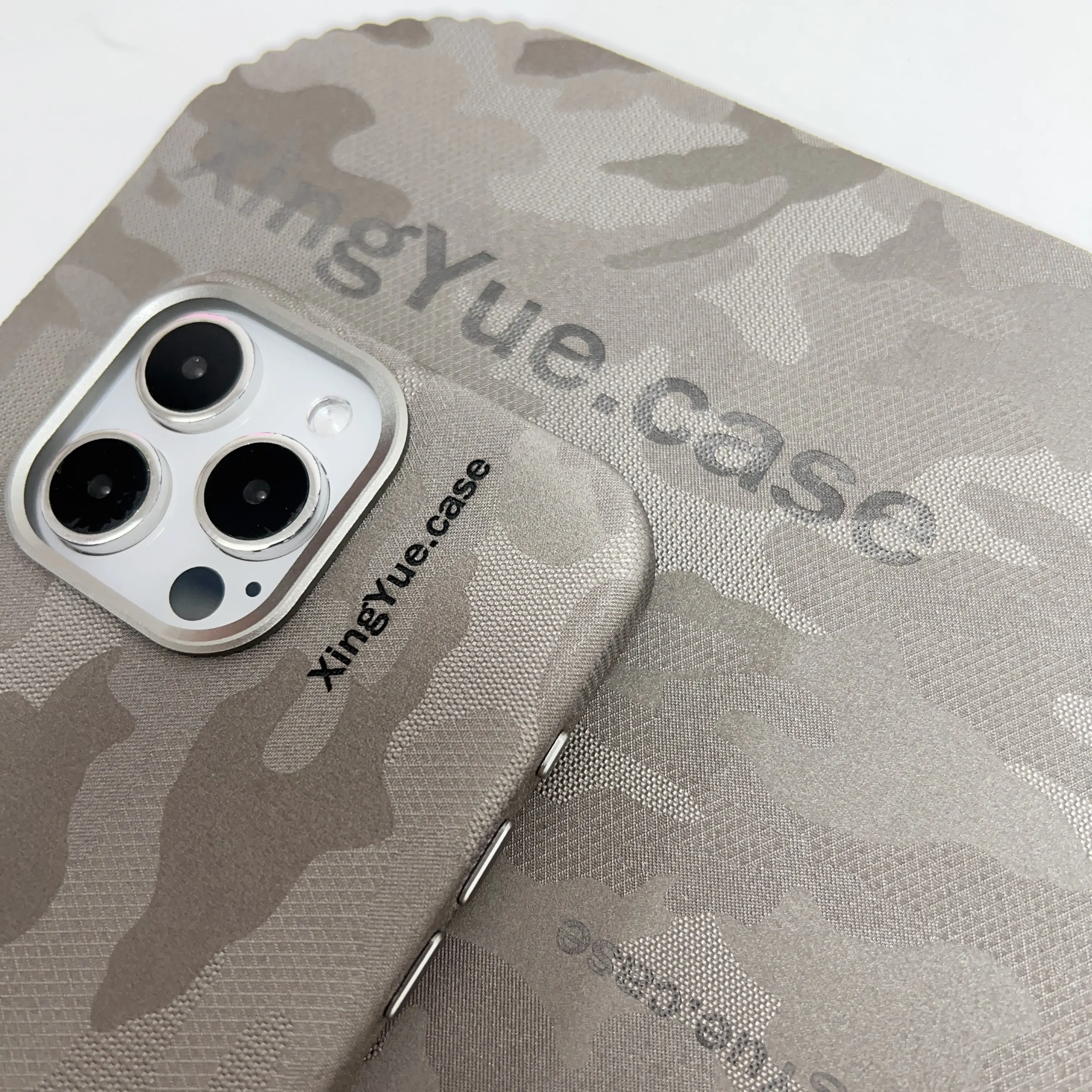 Coque de téléphone en cuir de luxe avec logo personnalisé Couverture de téléphone à anneau magnétique intérieur en cuir artificiel pour iPhone 15 Pro Max