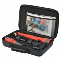 Kit de polisseuse mini sans fil 12V pour bricolage, batterie Li-ion 2.0Ah, moteur sans balais, vitesse variable 25W/45W, polisseuse d'angle pour voiture