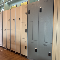 Panneau compact HPL résistant à l'eau pour casiers d'école, vestiaires de gymnase et mobilier de salle de change