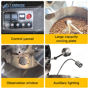 Tostador de café eléctrico comercial a precio barato - Product Image 3