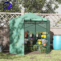 Extérieur Écologique Portable Acheter Pas Cher Cadre En Plastique Film Agricole Maison Verte