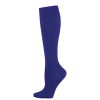 Bas de contention pour soulager la douleur, 15-20 mmHg, nylon blanc, mi-cuisses, varices, chaussettes de compression, tricot d'automne