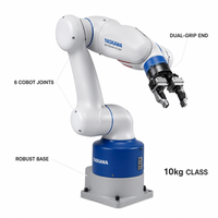 Robot collaboratif HC10DT YASKAWA Cobot 46 kg, double outil, double pince, entraînement servo-électrique 220V/380V, contrôleur PLC YRC1000