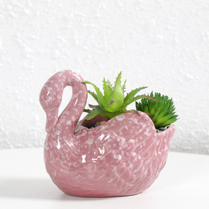 Su misura in ceramica fioriera animale fioriera vasi interni per piante grazioso <span class=keywords><strong>vaso</strong></span> di fiori per la decorazione della casa - Product Image 3