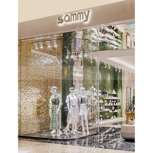 J047 ASTM 201 304รูปแบบใหม่ระลอกน้ำแผ่นโลหะสแตนเลสตกแต่ง - Product Image 6