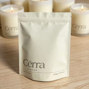 Bolsas de Mylar con Cierre y Base Plana, Personalizadas con Logotipo, para Velas Aromáticas, Bombas de Baño, Flores Secas, Productos de Cuidado de la Piel y Productos Sólidos - Product Image 4