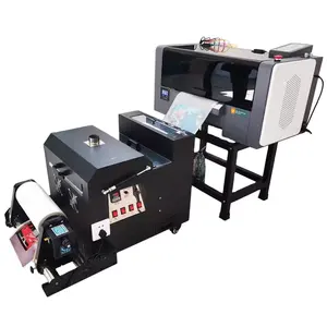 2024 four in one DIY A3 A4 DTF printer printing machine oven powder shaking machine heat press machine