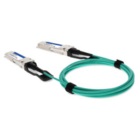 Câble à fibre optique actif Mellanox MFS1S00-H010V 200GBase-AOC QSFP56 QSFP56 DSP (850nm MMF 10m) compatible TAA, garantie optique 1 an