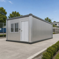 Meilleures ventes - Maison préfabriquée en conteneur de 20 pieds, maison modulaire extensible pour logement de camp de travail