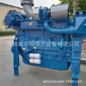 เครื่องยนต์ดีเซลทางทะเลเว่ยฟาง 350 แรงม้า 6 สูบ 4 จังหวะ สำหรับใช้กับเรือ - Product Image 4