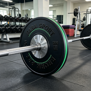 Haltères de musculation en gros, plaques de poids olympiques de 45 lb pour l'haltérophilie - Product Image 1
