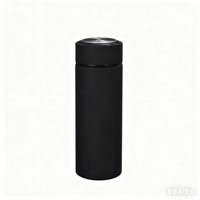 Tasse droite d'affaires mate de haute qualité de 12 oz, tasse thermos en acier inoxydable 304, tasse portable.