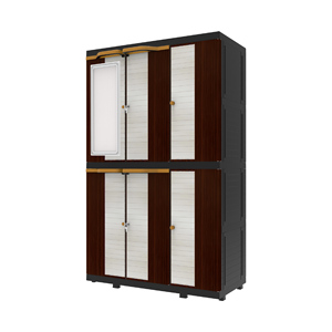 El armario portátil Mega MSC cuenta con un elegante espejo, almacenamiento multifuncional y un diseño duradero, perfecto para un guardarropa organizado y con estilo. - Product Image 5