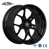 Jantes de voiture haute performance 5x112 66.6 22x10.5 22x11.5 pouces, roues forgées en 2 pièces pour BMW M3 M4 M5 M8 X5 X6 X7