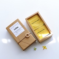 Boîte à livres rectangulaire en papier kraft, faite à la main, style rétro, pour sachets de café, thé, bonbons de mariage, avec découpes.